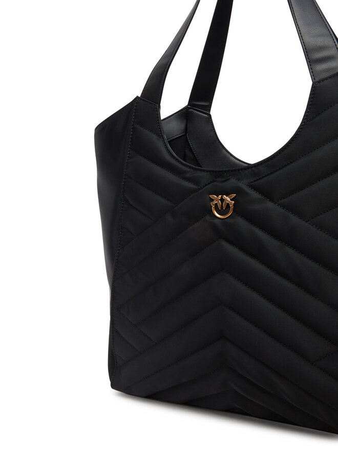PINKO Kabelka PINKO Tote Bag Puzzle 104536 A1EU Z99Q Černá