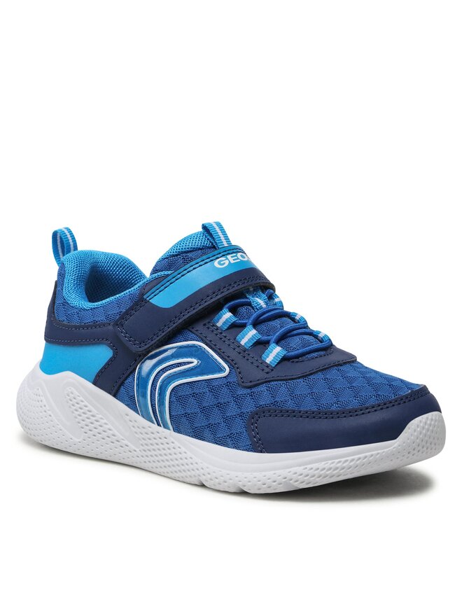 Geox Snīkeri Geox J Sprintye Boy J25GBB014CEC4227 D Tumši zils