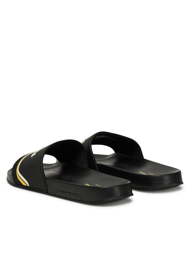 Pepe Jeans Šľapky Pepe Jeans Slider Origin M PMS70160 Čierna