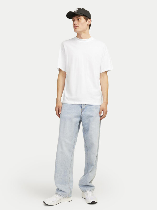 Jack&Jones Jack&Jones 2 marškinėlių komplektas Bradley 12264845 Balta Wide Fit