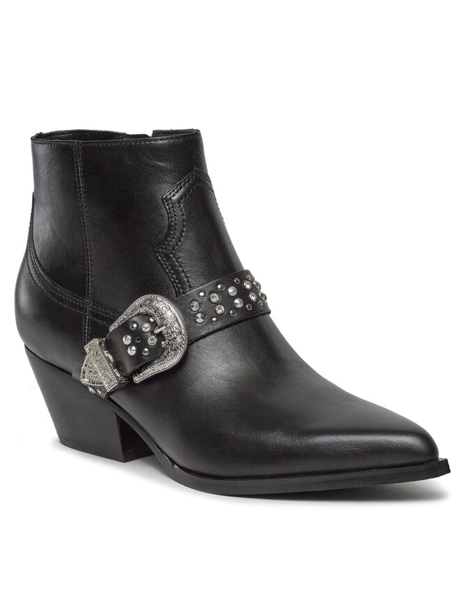 Guess Ботильйони Guess Hermine FL7HRM LEA10 Чорний