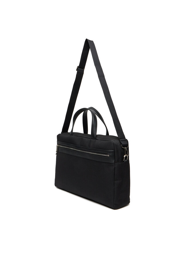 Calvin Klein Laptoptáska Calvin Klein Contrast Commuter Bag LV04D3032G Fekete