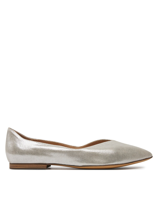 Caprice Baleriny Caprice 9-22110-42 Srebrny