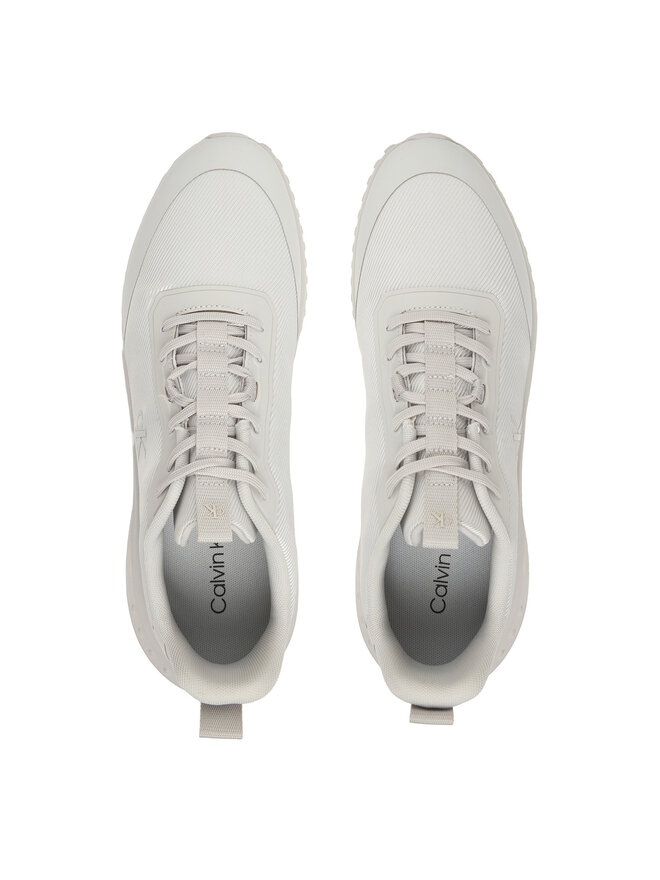 Calvin Klein Sneakers Calvin Klein Eva Runner Lace Up Mat Mix YM0YM01442 Grigio