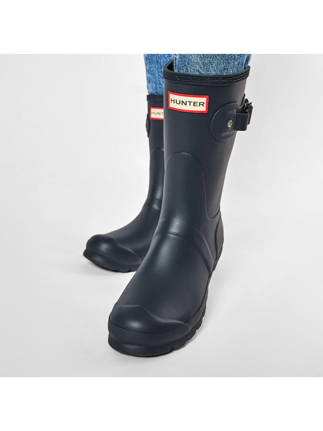 Hunter Гумени ботуши Hunter Original Short WFS1000RMA Тъмносин