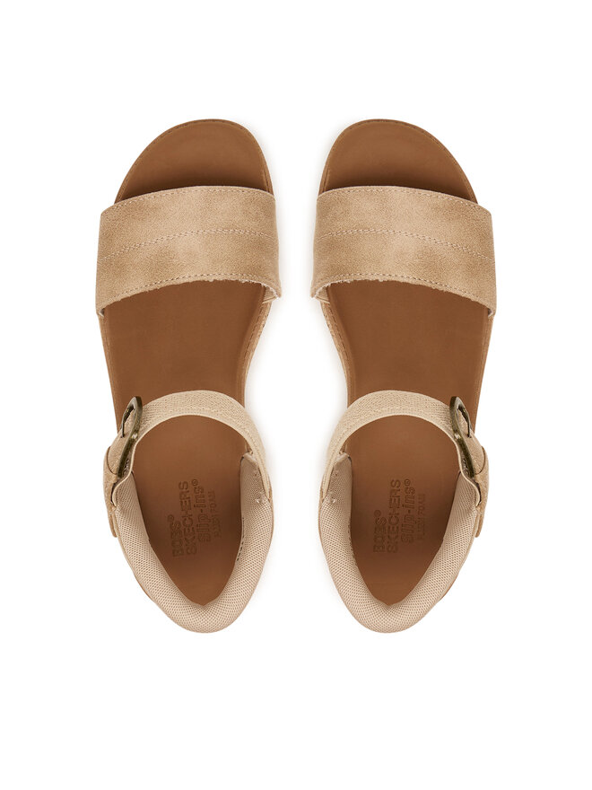 Skechers Sandalen Skechers Bobs Sun Vibe 114423/NAT Beige