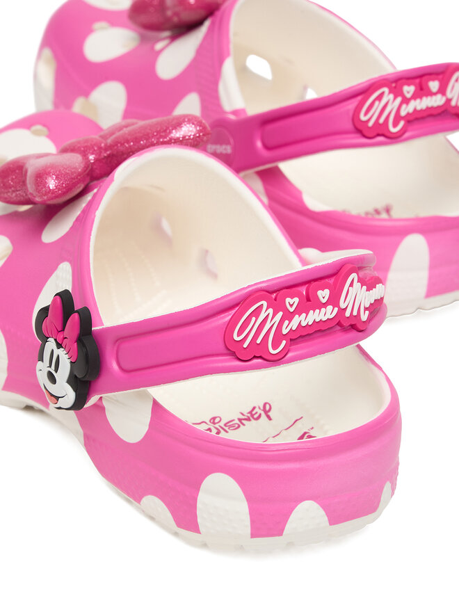 Crocs Pantoletten Crocs Kids Minnie Mouse Classic Clog 212294 Rosa