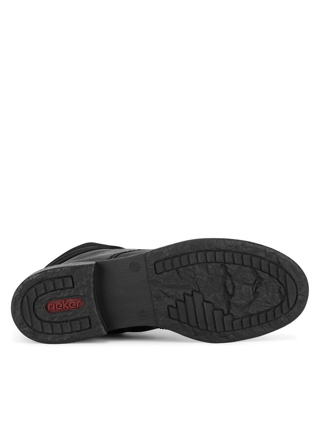 Rieker Μποτάκια Rieker 71218-00 Μαύρο