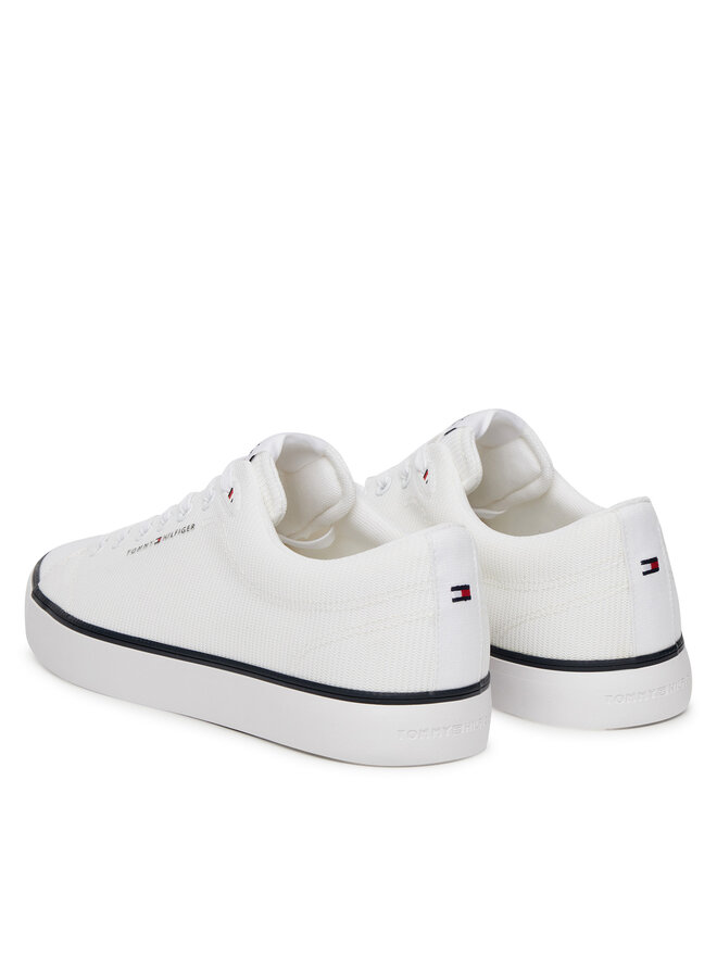Tommy Hilfiger Гуменки Tommy Hilfiger Hi Vulc Core Low Ii Mesh FM0FM05513 Бял