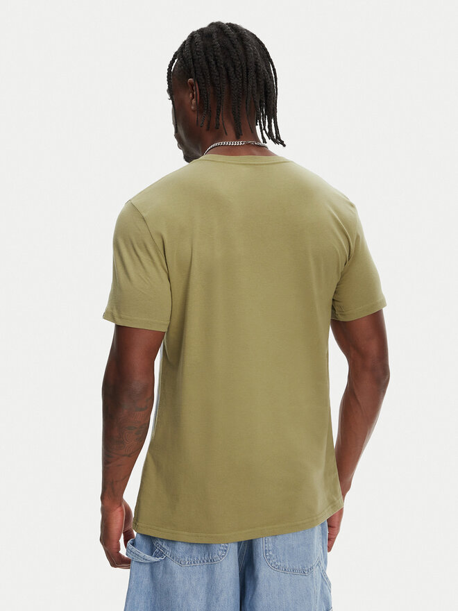 Quiksilver Quiksilver Camiseta Ev Three Seas Ss EQYZT08051 Caqui Regular Fit