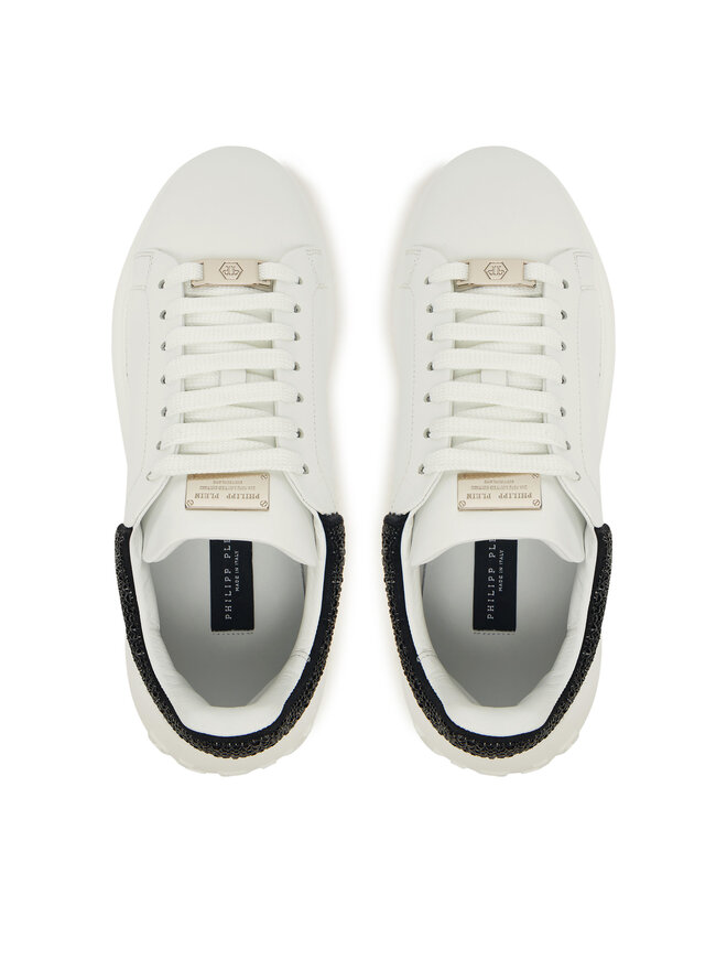 PHILIPP PLEIN Снікерcи PHILIPP PLEIN FAES WSC2776 PLE022N Білий