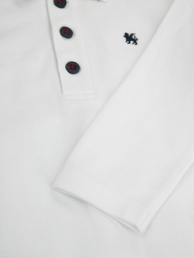 Coccodrillo Coccodrillo Polo ZC3143501EBB Λευκό Regular Fit