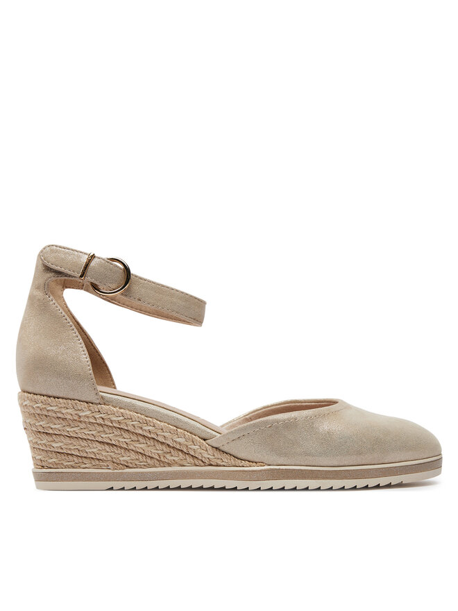 Tamaris Espadryle Tamaris 1-22309-42 Złoty