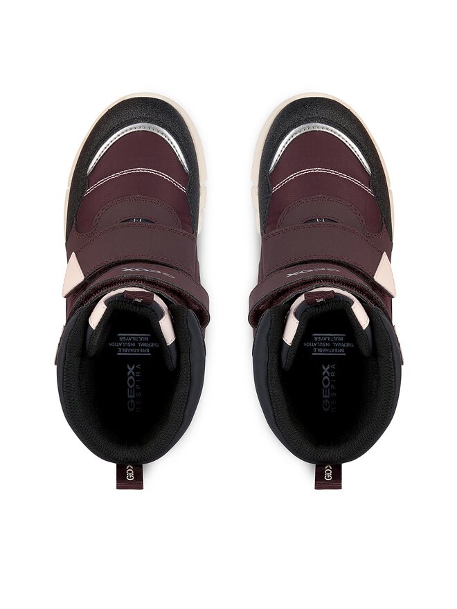 Geox Sniega zābaki Geox J Flexyper Girl B Ab J16APB 0FU50 C7357 D Bordo