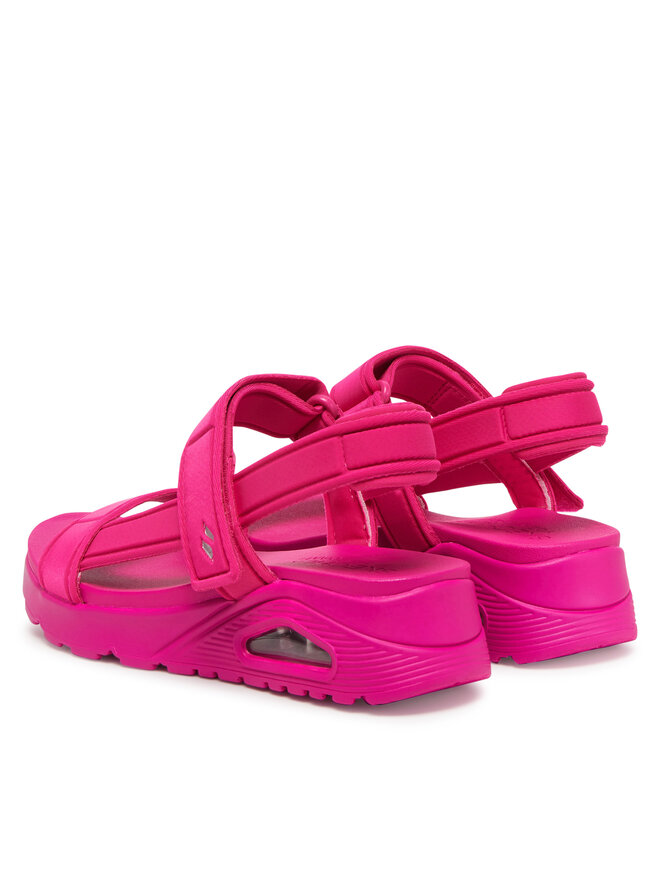 Skechers Sandały Skechers Uno-Fun Stand 119814/HTPK Różowy