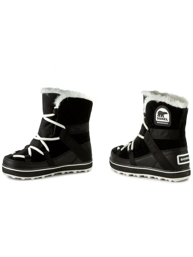 Bottes de neige Sorel Glacy Explorer Shortie NL2079 Noir chaussures