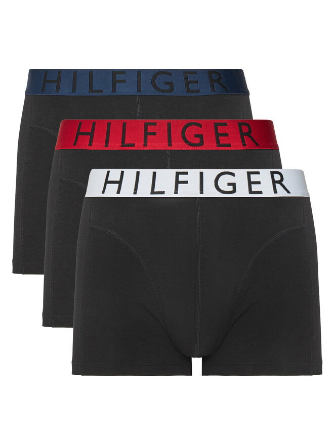 Tommy Hilfiger Tommy Hilfiger Σετ μποξεράκια 3 τμχ UM0UM03465 Μαύρο
