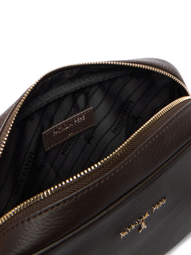 Patrizia Pepe Ročna torba Patrizia Pepe Borsa CB8985/L001-B856 Rjava