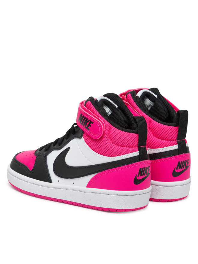 Nike Sneakersy Nike Court Borough Mid 2 Bg HV0933 100 Różowy