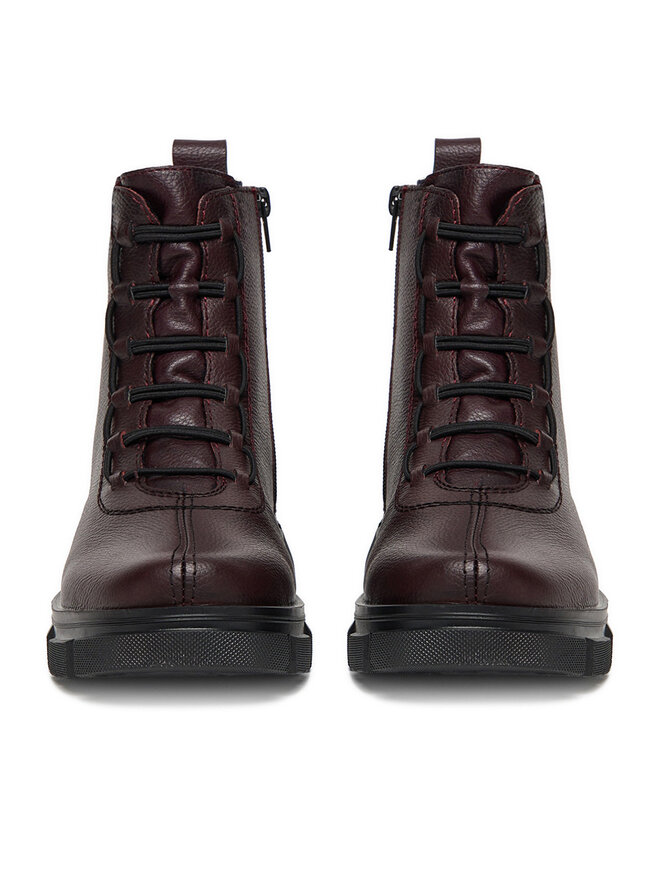 Rieker Schnürschuhe Rieker Y7150-35 Dunkelrot