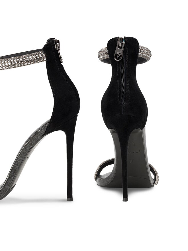 Eva Minge Sandale Eva Minge MARGUERITE-2360-103 Negru