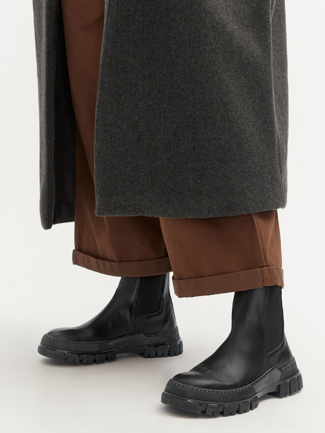 Weekend Max Mara Μποτάκια με λάστιχο Weekend Max Mara Ellisse 2425796035600 Μαύρο
