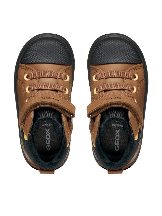 Geox Tenisice Geox B Gisli B461NC 0MEFU CR69B Smeđa