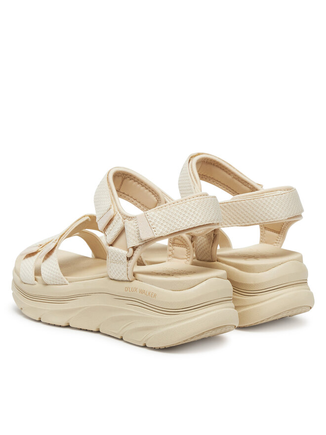 Skechers Sandały Skechers D'Lux Walker-Going-Out Vibes 119828/NAT Beżowy
