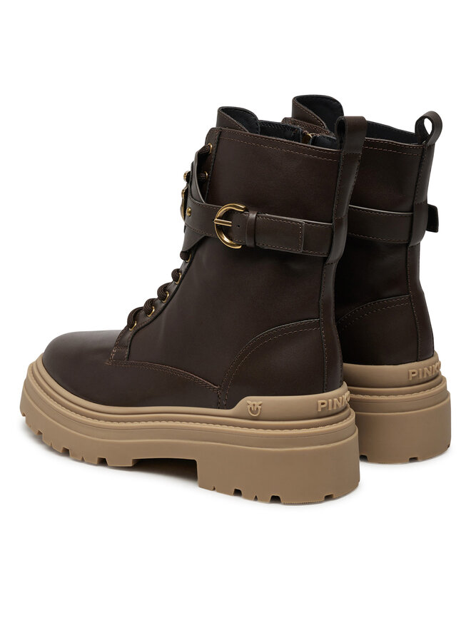 PINKO Schnürstiefeletten PINKO MIA 07 SD0147 P001 L56 Braun