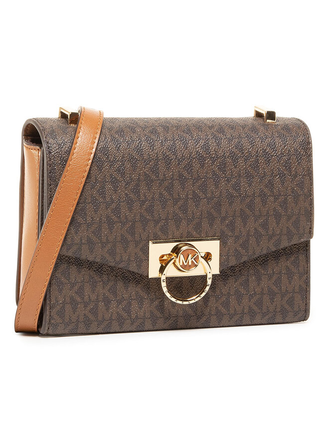 Handtasche MICHAEL Michael Kors Hendrix 32F0G1HC0B Braun eschuhe