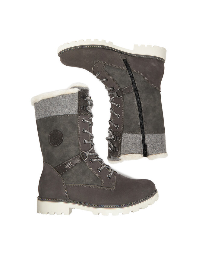 Remonte Schnürschuhe Remonte CEO-D8474-45 Grau