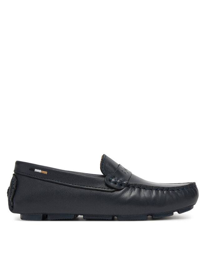 BOSS Mokassins BOSS J51651 M Dunkelblau