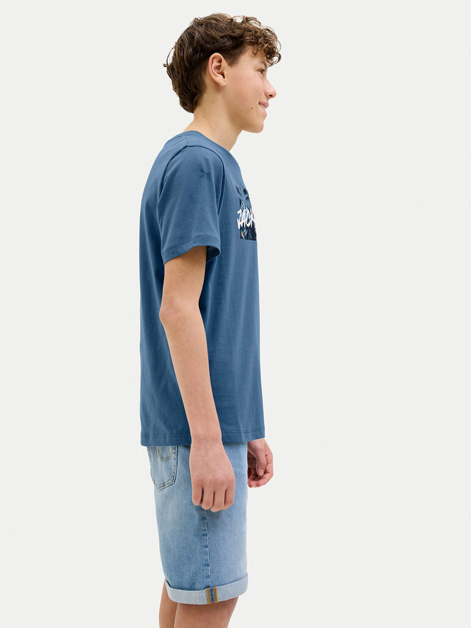 Jack&Jones Junior Jack&Jones Junior Majica Hawaii 12269916 Modra Standard Fit
