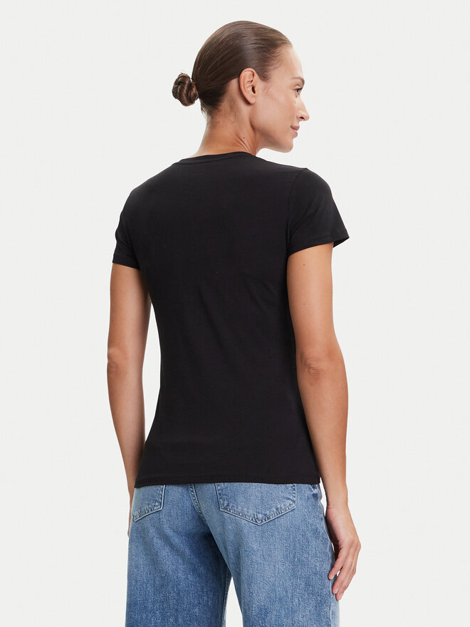 Liu Jo Liu Jo Camiseta UF5265 JS923 Negro Regular Fit