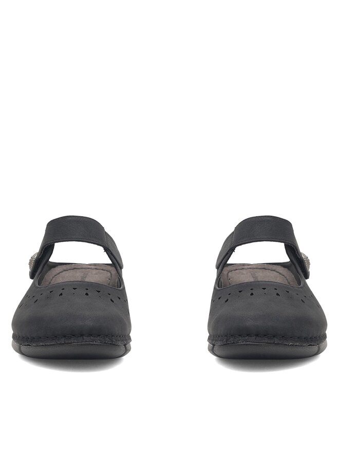 Clara Barson Pantoletten Clara Barson SELINA H168-06 Schwarz