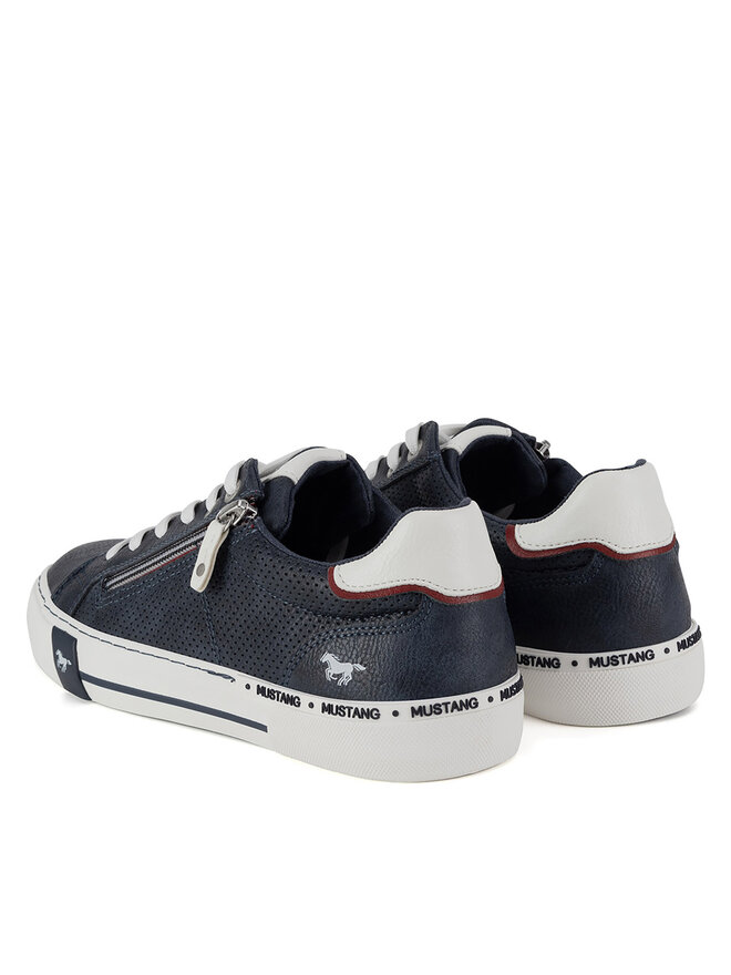 Mustang Sneakers aus Stoff Mustang 1353-309 Dunkelblau
