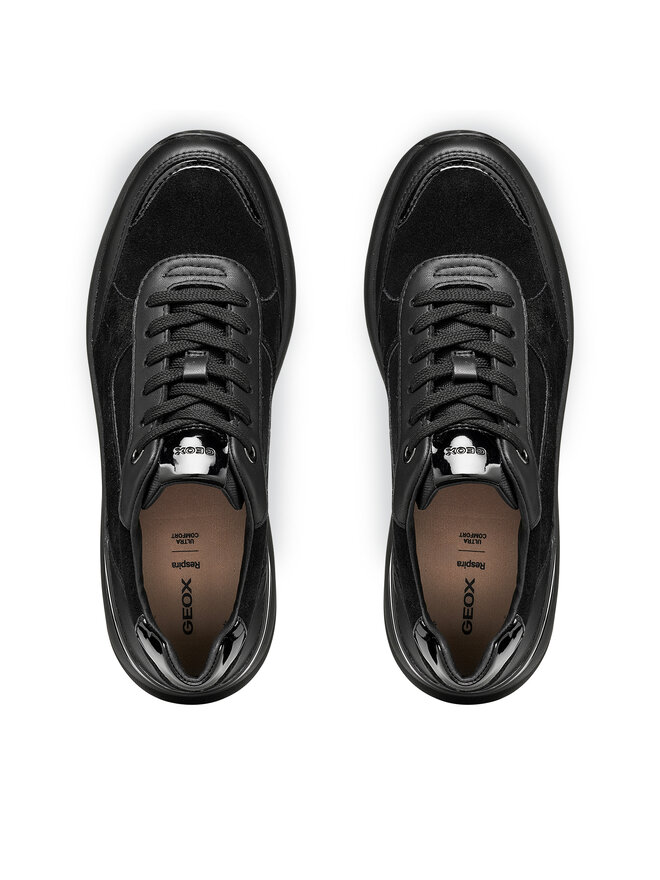 Geox Sneakers Geox D Spherica Ec13 D65WAB 2285 C9999 Schwarz