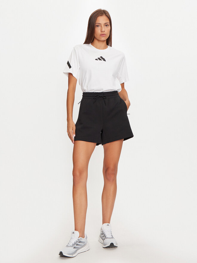 adidas adidas T-Shirt Z.N.E. JE7857 Λευκό Regular Fit