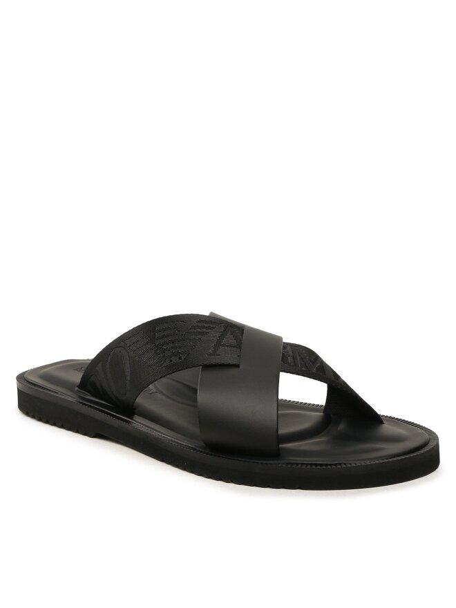 Emporio Armani Шльопанці Emporio Armani X4P124 XN787 K001 Чорний