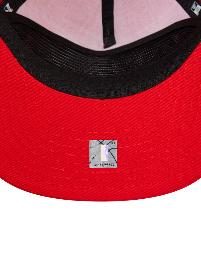 New Era Czapka z daszkiem New Era Chicago Bulls Washed Precurved Golfer 60595274 Czerwony