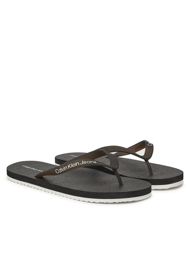 Calvin Klein Jeans Flip-flops Calvin Klein Jeans Thong+ Tpu YM0YM01265 Fekete