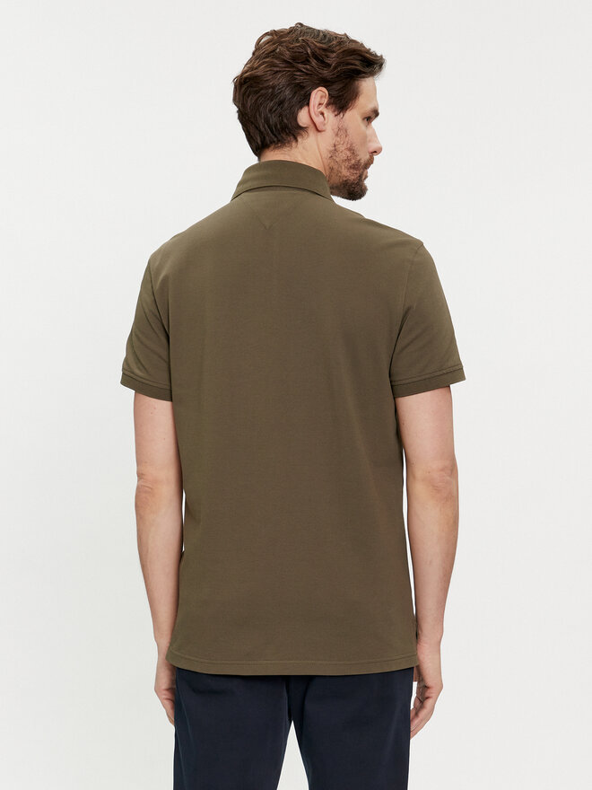 Tommy Hilfiger Tommy Hilfiger Pólóing 1985 MW0MW17770 Khaki Regular Fit