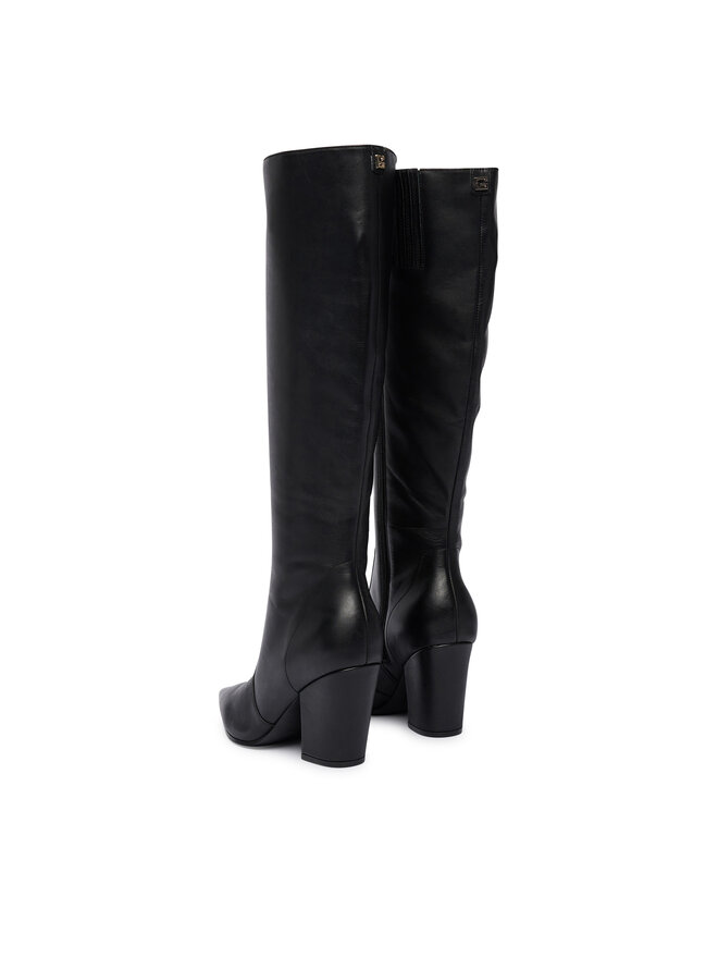 Guess Kozaki Guess FLFNRL LEA11 Czarny