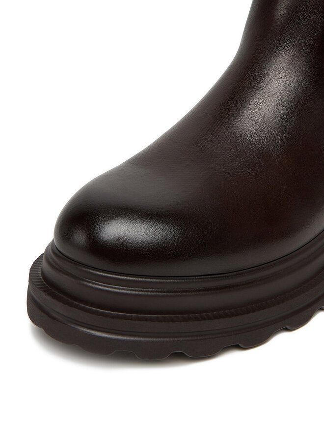 JENNY Kotníková obuv s elastickým prvkem JENNY CEO-HY66001-2 Hnědá