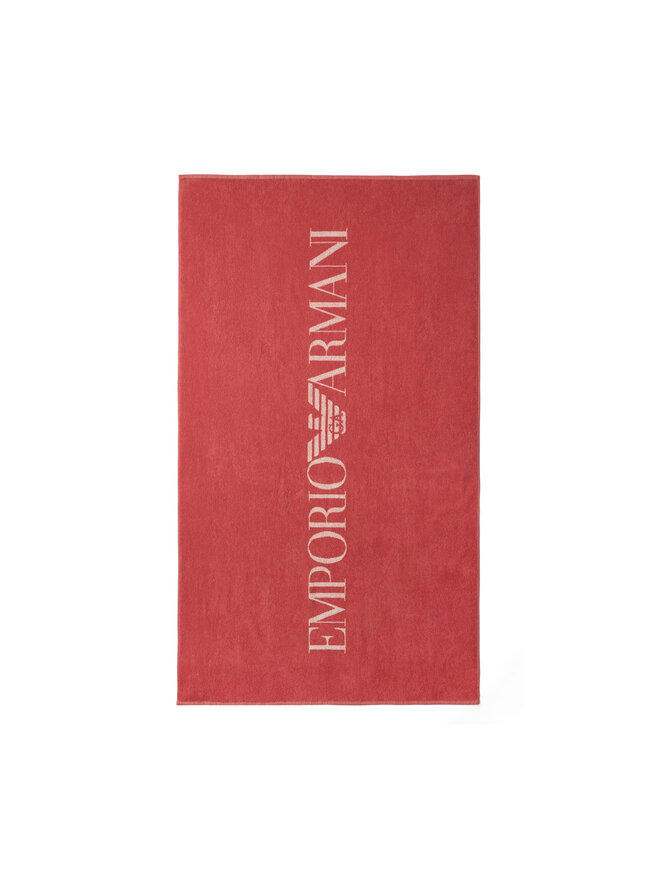 Emporio Armani Пляжний рушник Emporio Armani EX000019 AF20424 UA303 Темно-рожевий