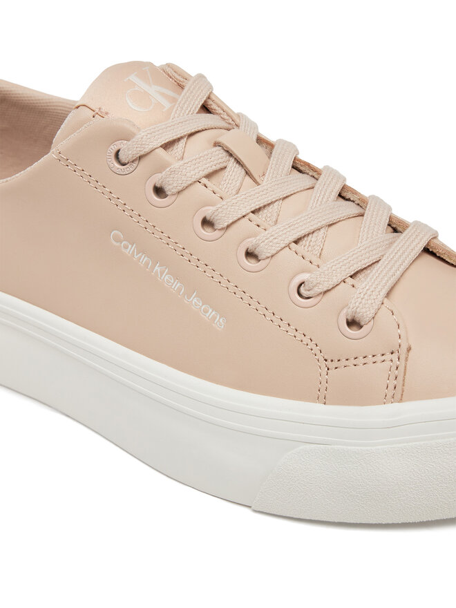 Calvin Klein Jeans Sportcipők Calvin Klein Jeans Vulc Flatform Low Mg Lth YW0YW01771 Rózsaszín