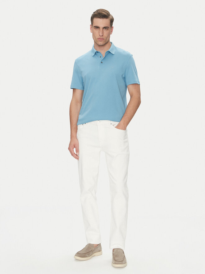 Calvin Klein Calvin Klein Pólóing Supima LV04LB276G Kék Regular Fit