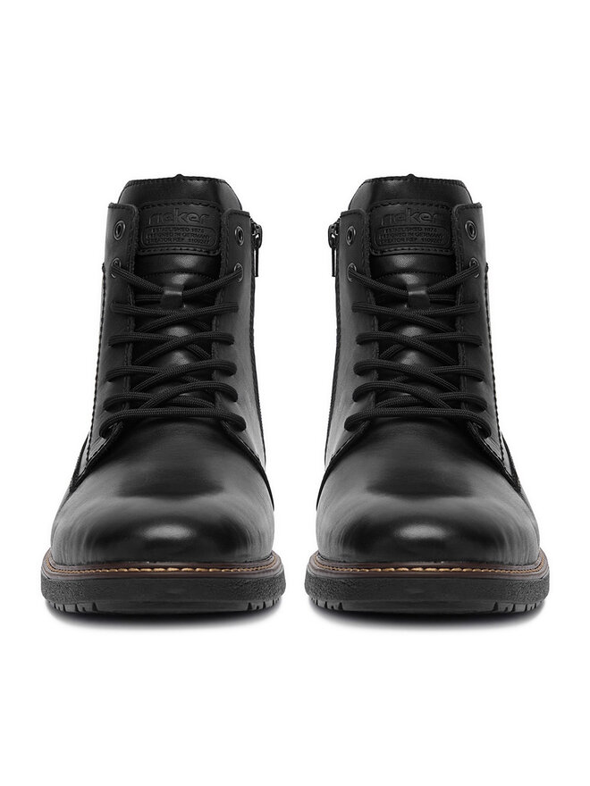 Rieker Schnürschuhe Rieker 33143-00 Schwarz
