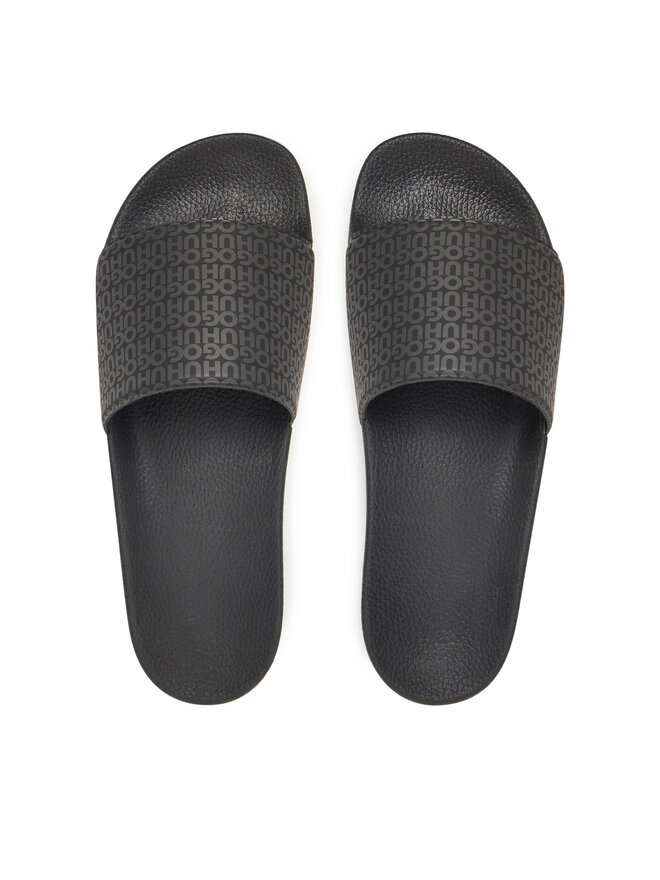 HUGO Papucs HUGO Timein Slid Mn 50548063 Fekete