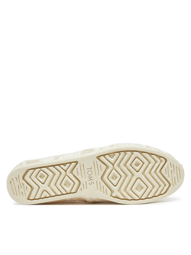 Toms Félcipő Toms Alpargata Classic 10021932 Ekru